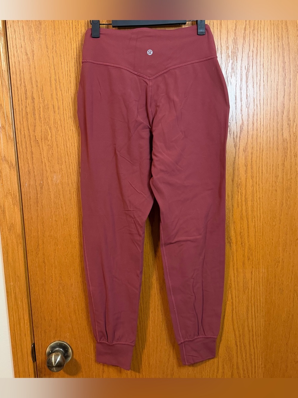 Lululemon Align Joggers Red Rust Brown 6